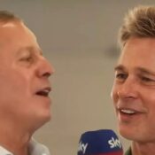 View Martin Brundle’s Interview With Brad Pitt About His Forthcoming F1 Film At The Silverstone Grand Prix