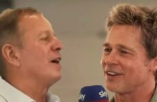 View Martin Brundle’s Interview With Brad Pitt About His Forthcoming F1 Film At The Silverstone Grand Prix