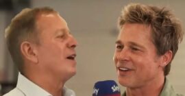 View Martin Brundle’s Interview With Brad Pitt About His Forthcoming F1 Film At The Silverstone Grand Prix
