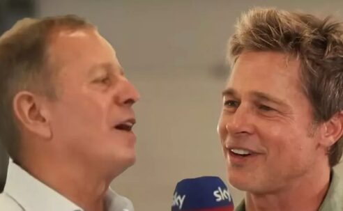 View Martin Brundle’s Interview With Brad Pitt About His Forthcoming F1 Film At The Silverstone Grand Prix