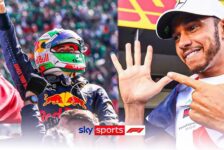 VIEW SOME OF THE MOST DRAMATIC MOMENTS FROM THE MEXICAN GRAND PRIX