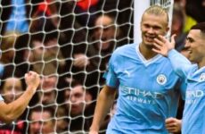 PREMIER LEAGUE – 21/10/2023 (PHOTO – MANCHESTER CITY CELEBRATING)