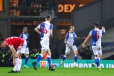 FA CUP : BLACKBURN ROVERS VS WREXHAM – 29/01/2024  (PHOTO – BLACKBURN CELEBRATE WITH “SUPER SAMMIE SZMODICS”