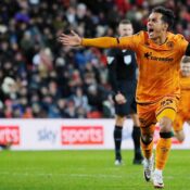CHAMPIONSHIP : SUNDERLAND VS HULL CITY – 19/01/2024  (PHOTO – FABIO CARVALHO CELEBRATES)
