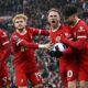 PREMIER LEAGUE : LIVERPOOL VS MANCHESTER CITY – 10/03/2024  (PHOTO – ALEXIS MACALLISTER CELEBRATES WITH HIS LIVERPOOL TEAM-MATES)