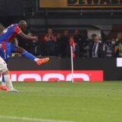 PREMIER LEAGUE : CRYSTAL PALACE VS MANCHESTER UNITED – 06/05/2024   (PHOTO – MATETA CELEBRATES)