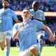 PREMIER LEAGUE FINAL DAY : MANCHESTER CITY VS WEST HAM UNITED – 19/05/2024  (PHOTO – PHIL FODEN & MAN CITY CELEBRATE)