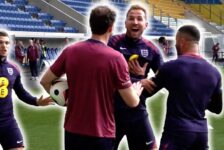 EUROS 2024: WATCH AS ENGLAND HAVE THEIR FIRST TRAINING SESSION IN GERMANY!