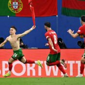 EUROS 2024 – 18/06/2024  (PHOTO – PORTUGAL’S CONCEICAO’S CELEBRATES)