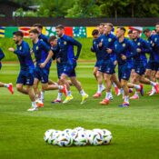 SCOTLAND’S JOURNEY TO THE EUROS 2024  (PHOTO – SCOTLAND TRAINING IN MUNICH)