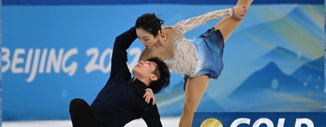 Another Chance To Be Transported Into A Land Of Beautiful Ice Dances…!  (Photo – Sui Wenjing & Han Cong)