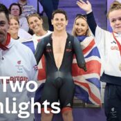 PARALYMPICS GB’S BIG STARS DELIVER GOLD : DAY 2 HIGHLIGHTS