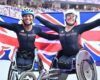 PARALYMPICS 2024 : TWELVE GOLDS FOR TEAM GB ON HISTORIC DAY – DAY 4  (PHOTO – KARE ADENEGAN (SILVER) AND HANNAH COCKROFT (GOLD) CELEBRATE!)