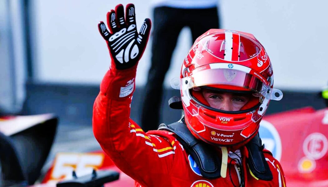 CHARLES LECLERC IS ON POLE FOR TODAY’S AZERBAIJAN GRAND PRIX!