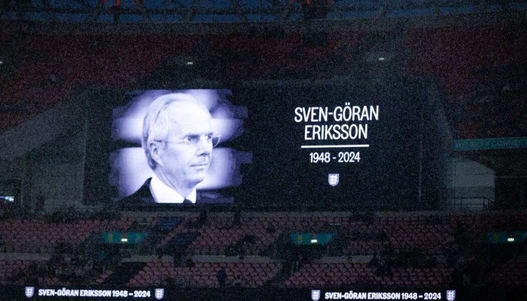 “LIFE IS ALWAYS, ALWAYS TO BE CELEBRATED”  SVEN-GORAN ERIKSSON