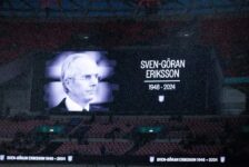 “LIFE IS ALWAYS, ALWAYS TO BE CELEBRATED”  SVEN-GORAN ERIKSSON