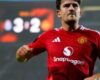 UEFA EUROPA LEAGUE – 03/10/2024  (PHOTO – HARRY MAGUIRE CELEBRATES)