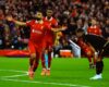 CHAMPIONS LEAGUE – 02/10/2024   (PHOTO – MO SALAH CELEBRATES)