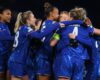 UEFA WOMEN’S CHAMPIONS LEAGUE : WEDNESDAY – 20/11/2024  (PHOTO – CHELSEA LADIES CELEBRATE)