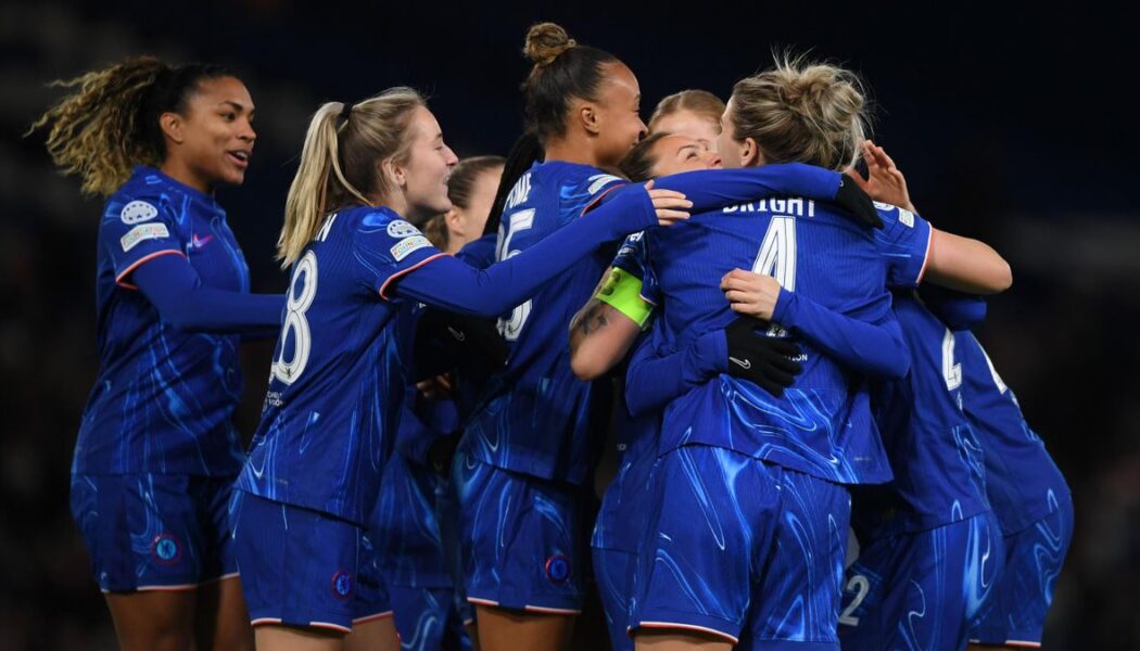 UEFA WOMEN’S CHAMPIONS LEAGUE : WEDNESDAY – 20/11/2024  (PHOTO – CHELSEA LADIES CELEBRATE)