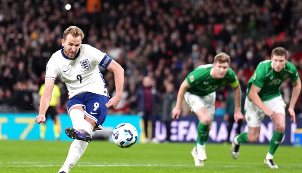 UEFA NATIONS LEAGUE : ENGLAND VS REPUBLIC OF IRELAND – 17/11/2024  (PHOTO – HARRY KANE SCORES)