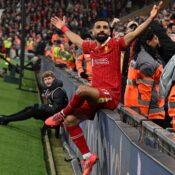 PREMIER LEAGUE : SATURDAY – 09/11/2024  (PHOTO – MO SALAH CELEBRATES)