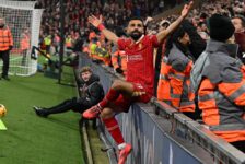 PREMIER LEAGUE : SATURDAY – 09/11/2024  (PHOTO – MO SALAH CELEBRATES)