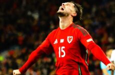 UEFA NATIONS LEAGUE : TUESDAY – 19/11/2024  (PHOTO – LIAM CULLEN CELEBRATES SCORING A BRACE!)