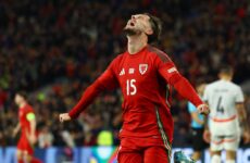 UEFA NATIONS LEAGUE : TUESDAY – 19/11/2024  (PHOTO – LIAM CULLEN CELEBRATES SCORING A BRACE!)