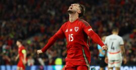 UEFA NATIONS LEAGUE : TUESDAY – 19/11/2024  (PHOTO – LIAM CULLEN CELEBRATES SCORING A BRACE!)