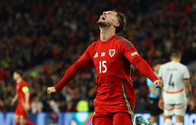 UEFA NATIONS LEAGUE : TUESDAY – 19/11/2024  (PHOTO – LIAM CULLEN CELEBRATES SCORING A BRACE!)