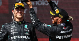 MAX VERSTAPPEN WINS FOURTH WORLD TITLE AT THE LAS VEGAS GRAND PRIX 2024 & GEORGE RUSSELL, LEWIS HAMILTON & CARLOS SAINZ COME 1ST, 2ND & 3RD IN THE RACE