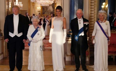 Another Chance To Look At When The Royal Family Welcomed US President Trump & First Lady Melania Trump To The UK For A State Visit & D-Day Commemorations – by Amanda Waters