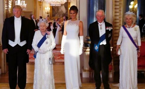 Another Chance To Look At When The Royal Family Welcomed US President Trump & First Lady Melania Trump To The UK For A State Visit & D-Day Commemorations – by Amanda Waters