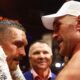 ANOTHER LOOK AT THE TYSON FURY VS OLEKSANDR USYK MATCH – 18/05/2024  (PHOTO – GAME RESPECTS GAME FOLLOWING THE FURY VS USYK MATCH LAST TIME)