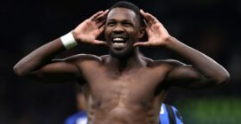 ITALIAN SERIE A : MONDAY – 23/12/2024   (PHOTO – MARCUS THURAM CELEBRATES)