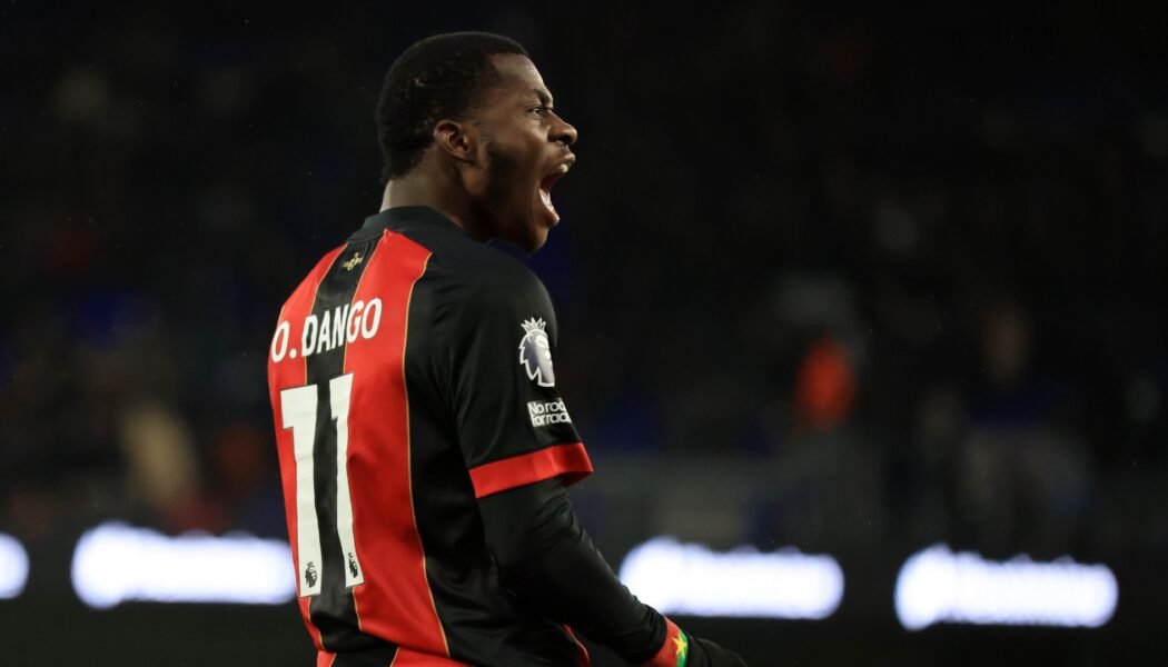 PREMIER LEAGUE : SUNDAY – 08/12/2024  (PHOTO – BOURNEMOUTH’S DANGO OUATTARA CELEBRATES)