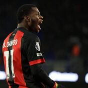 PREMIER LEAGUE : SUNDAY – 08/12/2024  (PHOTO – BOURNEMOUTH’S DANGO OUATTARA CELEBRATES)