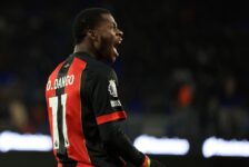 PREMIER LEAGUE : SUNDAY – 08/12/2024  (PHOTO – BOURNEMOUTH’S DANGO OUATTARA CELEBRATES)