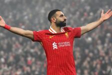 BOXING DAY PREMIER LEAGUE FOOTBALL : 26/12/2024   (PHOTO – MO SALAH CELEBRATES)