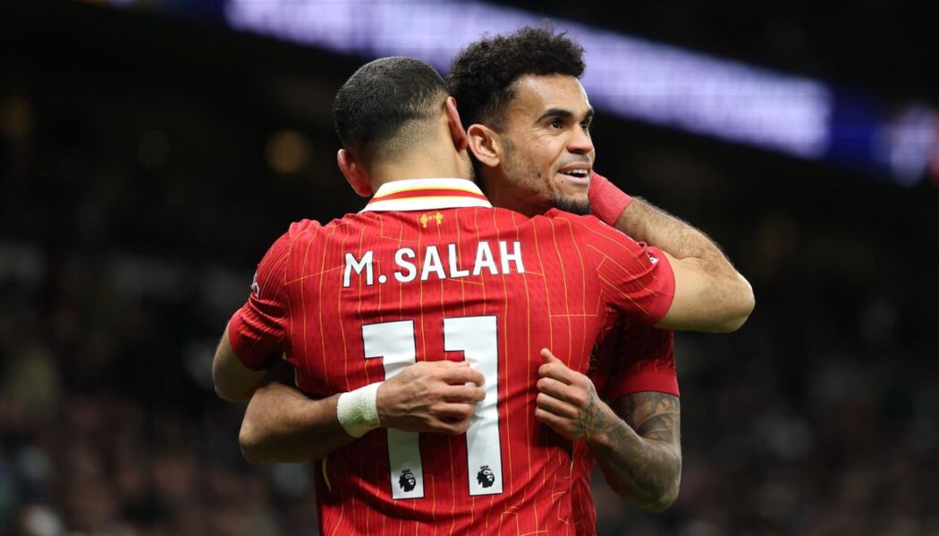 PREMIER LEAGUE : SUNDAY – 22/12/2024  (PHOTO – MO SALAH CELEBRATES)