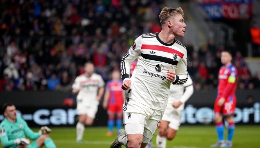 UEFA EUROPA LEAGUE : THURSDAY – 12/12/2024  (PHOTO – RASMUS HOJLUND CELEBRATES)