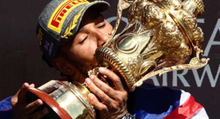 LEWIS HAMILTON WINS THE SILVERSTONE GRAND PRIX 2024