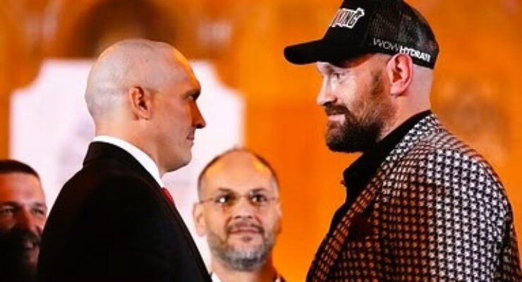 WATCH TALKSPORT ANALYSE HOW THE TYSON FURY VS OLEKSANDR USYK FIGHT COULD PAN OUT THIS SATURDAY!