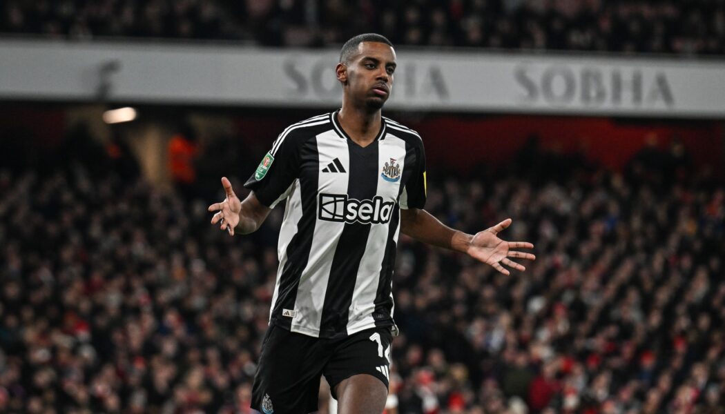 CARABAO CUP SEMI-FINAL : TUESDAY – 07/01/2025  (PHOTO – ALEXANDER ISAK CELEBRATES)