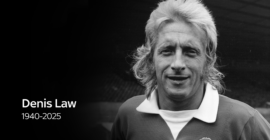 A LOOK BACK AT THE LIFE OF FOOTBALLING LEGEND DENIS LAW