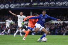 FA CUP THIRD ROUND : THURSDAY – 09/01/2025  (PHOTO – BETO SCORES FOR EVERTON)