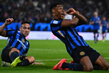 ITALIAN SUPER CUP 2025 : THURSDAY – 02/01/2025  (PHOTO – DENZEL DUMFRIES CELEBRATES SCORING A BRACE!)