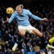 PREMIER LEAGUE : SATURDAY – 04/01/2025  (PHOTO – ERLING HAALAND SCORES A BRACE FOR MAN CITY)