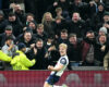 CARABAO CUP SEMI-FINAL : WEDNESDAY – 08/01/2025  (PHOTO – LUCAS BERGVALL CELEBRATES)